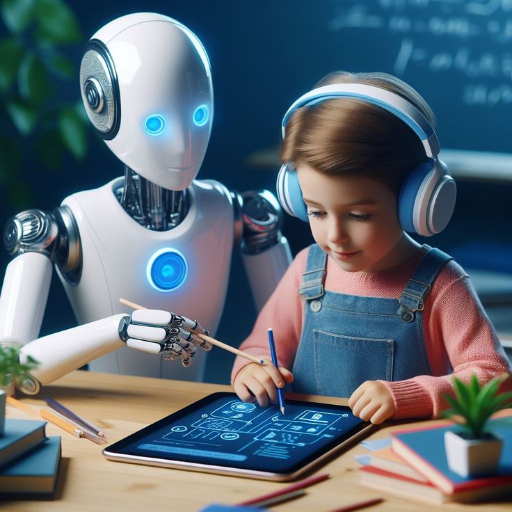 quantum computer processor with glowing circuits and advanced technology components