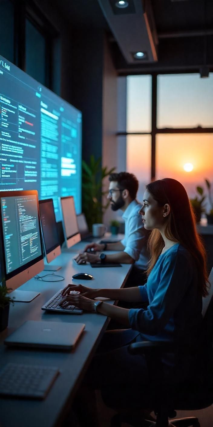 extensive smartphone testing laboratory with multiple devices and measurement tools